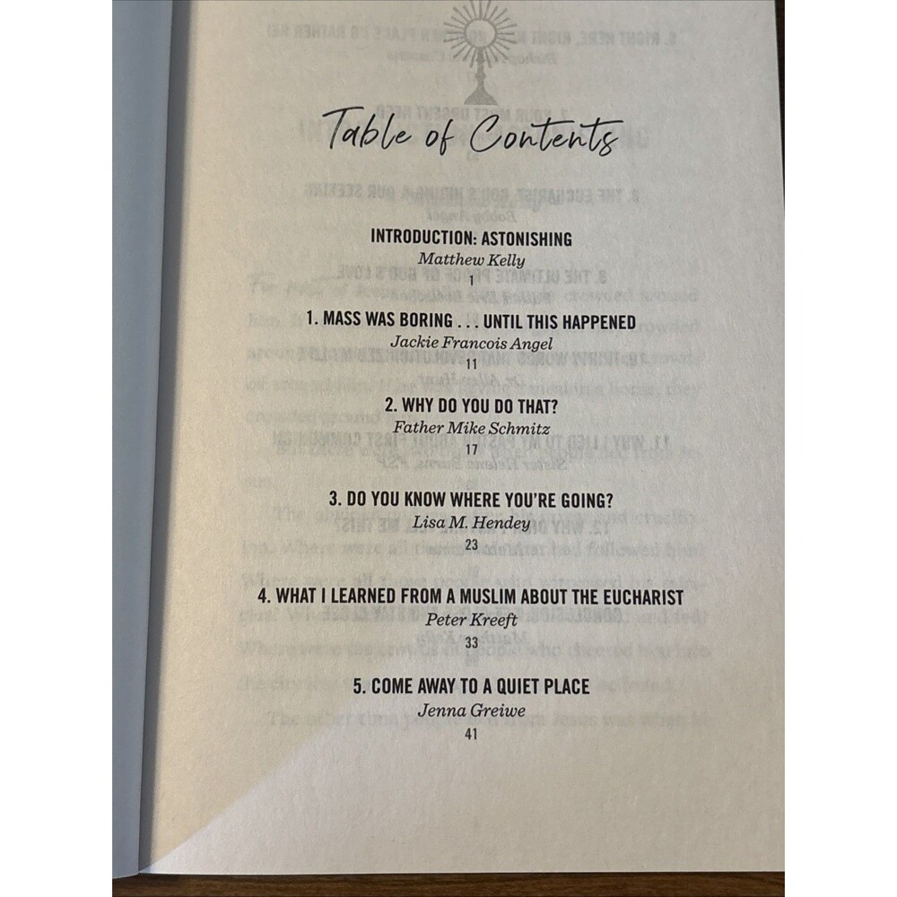 Beautiful Eucharist 2023 Well Spring Dynamic Catholic PB Various Contributors - Picture 9 of 10